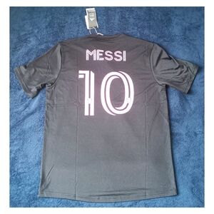 Adidas-Lionel Messi Inter Miami CF#10/Men's/size: XS. Soccer Jersey Black JJ2589